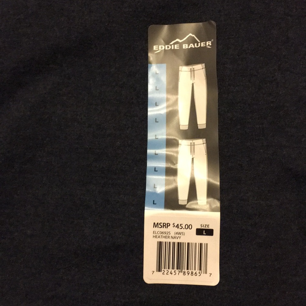 Eddie Bauer French Teri Capris Ladies size L.